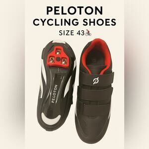 Peloton Cycling Shoes with LOOK Delta Cleats – Men’s Size 43 (US 9.5–10)